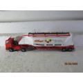 DIE CAST : MATCHBOX : SUPER KINGS - KELLOGGS GRAIN TRANSPORTER - TRUCK & TRAILOR