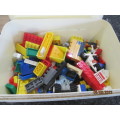 LEGO : X2 CONTAINERS OF LEGO