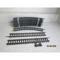 HO / OO SCALE : VERY OLD TRACK - X13 PIECES