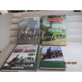 HARDCOVER BOOKS : VARIOUS TRAINS X4 - INCLUDING X1 ON SAR TRAINS