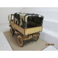 1:18 SCALE : MERCEDES UNIMOG WITH CAMMO CANOPY - BOXED