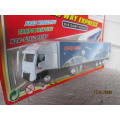 HO SCALE - DIE CAST - ROAD TRUCK & TRAILER -BOXED