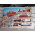 HO SCALE - LIMA - SNCF TRAIN SET WITH RAIL CROSSING - BOXED