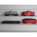 HO SCALE - AMERICAN GOODS WAGONS - X4