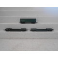 OO SCALE - TRIANG - GOODS WAGONS - X3 - DARK GREEN