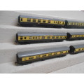 OO SCALE - TTR BRITISH COACHES - X6 (TORBAY EXPRESS)