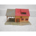 HO SCALE - FALLER - SHED WITH SAWMILL