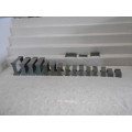 OO SCALE - TRIANG - VARIOUS GREY BRIDGE SUPPORTS - X15
