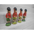 FOREIGN CERAMIC SOLDIERS - X4