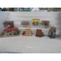 HO SCALE - VARIOUS STATION BUILDINGS - X8