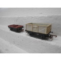 OO SCALE - HORNBY - GOODS WAGONS - X2