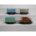 OO SCALE - HORNBY - GOODS WAGONS - X4