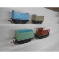 OO SCALE - HORNBY - GOODS WAGONS - X4