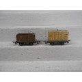 OO SCALE - TRIANG - GOODS WAGONS - X2