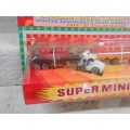 DIE CAST - SUPER MINI MACHINE - X2 TRUCKS - BOXED