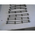 S SCALE - METAL TRACK - X9 PIECES