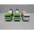HO SCALE - YATMING - CONSTRUCTION VEHICLES - X3