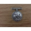 Silver British War Medal