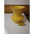 Lucia 5003 Yellow Vase Stunning Vintage for collector!!!