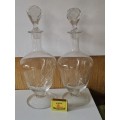 Bourbon Decanter  Similar Pair