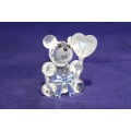 Glass bear - It`s a Boy! - Absolutely stunning!! - Low price! - Bid now!