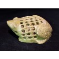 Carved stone frog - Stunning!! - Low Price - Bid Now!!!