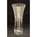 Fluted glass vase - Beautiful! - Low price, bid now!!