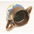Lustre jug - Copper and porcelain - 1850? - Stunning! - Bid Now!!!