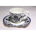 Royal Staffordshire - Ironstone by JandG Meakin - Duo - Blue and white - Stunning! - Bid Now!!!