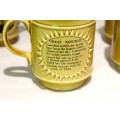 Old Foley - Great Republic - 6 Coffee mugs! - A beautiful set! - Bid Now!!!