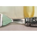 Stainless steel cutlery set for one - A stunning set in a pouch - Low price!! Bid now!!