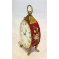 Swiza - Swiss - Victorian style - Small alarm clock - Beautiful! - Bid now!!