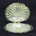 Silver plated butter dish with glass inner - A beauty!! - Low price! Bid Now!!!