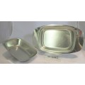 Stainless steel - Cheese dish with lid - Lovely! - Bid Now!!!