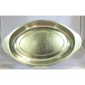 Stainless steel - Oval tray - Lovely! - Bid Now!!!