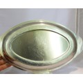 Stainless steel - Oval tray - Lovely! - Bid Now!!!