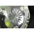 Cut glass footed bowl - Beautiful!! - Bid Now!!!