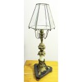 Marble and brass table lamp - Magnificent! - Bid Now!!!