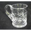 Cut glass mug - Beautiful! - Bid Now!!!