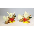 Pair of doves - A stunning set!! Take a look !! Bid now!!