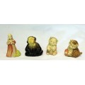 Wade figurines - 4 pieces - A beautiful set!! - Bid Now!!!