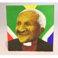 N.M. Mhlana - Desmond Tutu - A beautiful little treasure - Bid Now!!!
