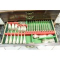 Mannie Bros Sheffield - Canteen of cutlery in fitted cabinet - EPNS A1 - Stunning!! - Bid Now!!!