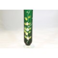 Venetian style vase - Very slim green vase - A beauty!! - Low price!! - Bid Now!!!