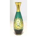 Venetian style vase - Ornate green vase - A beauty!! - Low price!! - Bid Now!!!
