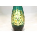 Venetian style vase - Ornate green vase - A beauty!! - Low price!! - Bid Now!!!