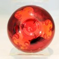 Venetian style bowl - Red sweet bowl - A stunner!! - Bid Now!!!