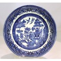 Churchill - Blue Willow - Pudding bowl - Blue and white - Beautiful! - Bid Now!!!
