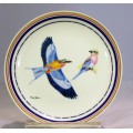 Wall plate set - Birds (4) - Based on the original paintings by Penny Meakin - Magnificent! Bid now!