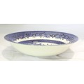 Churchill - Blue Willow - Serving bowl - Blue and white - Stunning! - Bid Now!!!